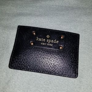 Kate spade card holder black